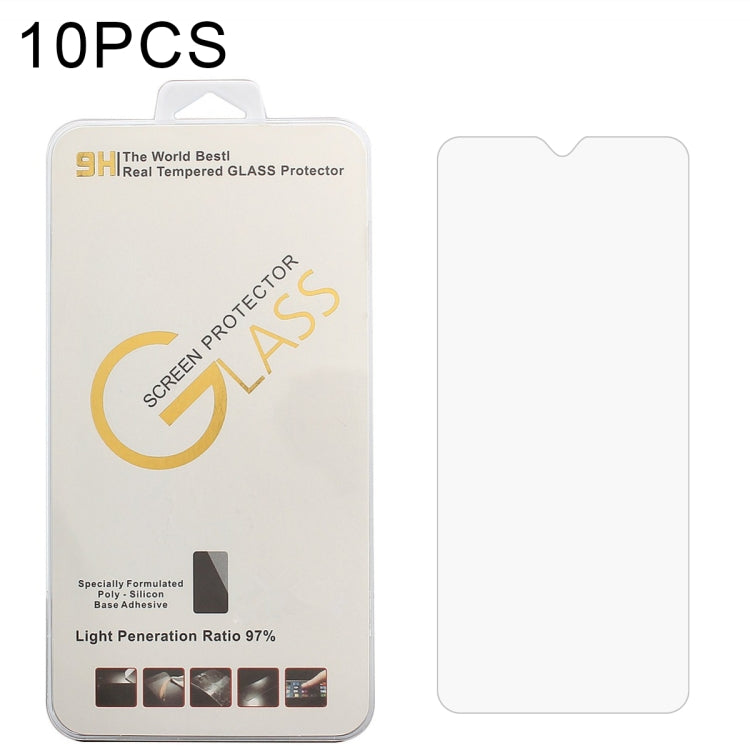 For Blackview A60 Plus 10 PCS 0.26mm 9H 2.5D Tempered Glass Film - Others by PMC TechLife | Online Shopping South Africa | PMC TechLife