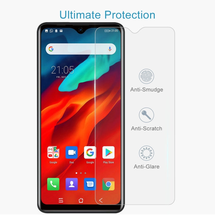 For Blackview A80 Plus 50 PCS 0.26mm 9H 2.5D Tempered Glass Film - Others by PMC TechLife | Online Shopping South Africa | PMC TechLife