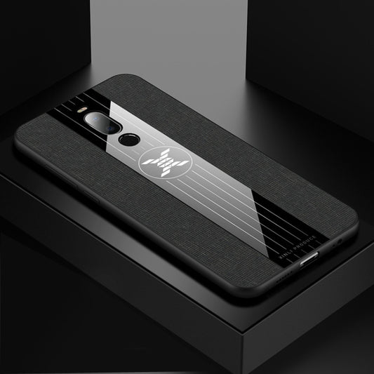 For Meizu Note 8 XINLI Stitching Cloth Texture Shockproof TPU Protective Case(Black) - Meizu by XINLI | Online Shopping South Africa | PMC Jewellery | Buy Now Pay Later Mobicred