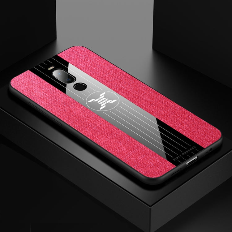 For Meizu Note 8 XINLI Stitching Cloth Texture Shockproof TPU Protective Case(Red) - Meizu by XINLI | Online Shopping South Africa | PMC Jewellery | Buy Now Pay Later Mobicred