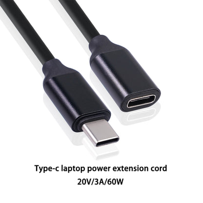 Type-C / USB-C Male to Female PD Power Extended Cable, Length:1m - Cable & Adapters by PMC Jewellery | Online Shopping South Africa | PMC Jewellery | Buy Now Pay Later Mobicred