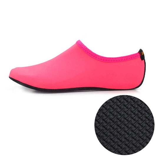 3mm Non-slip Rubber Embossing Texture Sole Solid Color Diving Shoes and Socks, One Pair, Size:XXXL (Pink) - Swimming Fins & Diving Shoes by PMC Jewellery | Online Shopping South Africa | PMC Jewellery | Buy Now Pay Later Mobicred