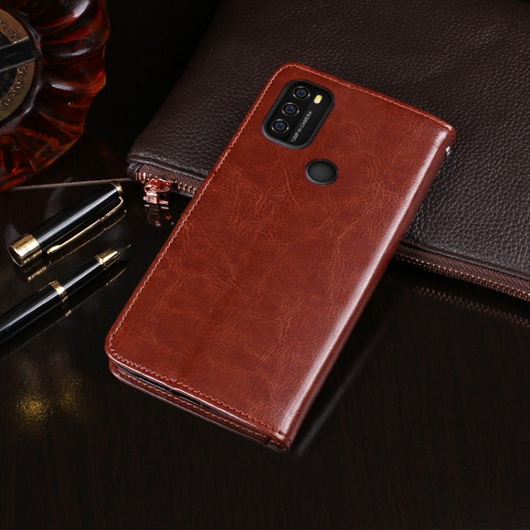 For Blackview A70 idewei Crazy Horse Texture Horizontal Flip Leather Case with Holder & Card Slots & Wallet(Red) - More Brand by idewei | Online Shopping South Africa | PMC TechLife | Buy Now Pay Later Mobicred