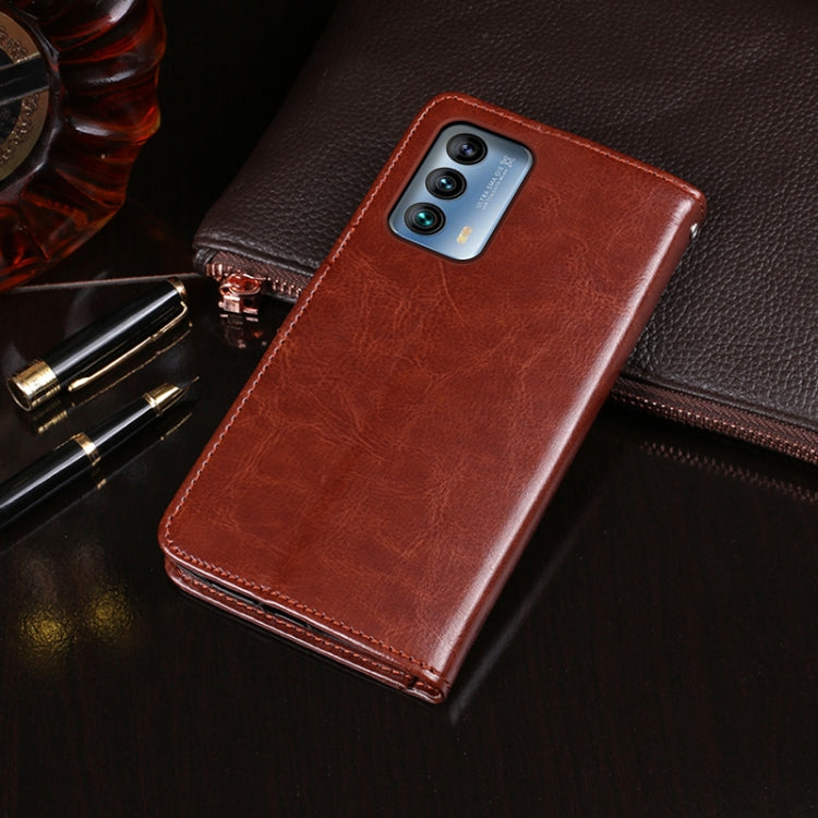 For Meizu 18 idewei Crazy Horse Texture Horizontal Flip Leather Case with Holder & Card Slots & Wallet(Red) - Meizu by idewei | Online Shopping South Africa | PMC Jewellery | Buy Now Pay Later Mobicred