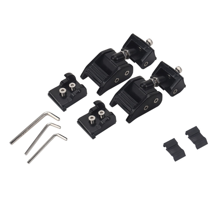 A5314 Car Hood Lock Kit for Jeep Wrangler JK Unlimited 2007-2017 - Locks & Hasps by PMC Jewellery | Online Shopping South Africa | PMC Jewellery | Buy Now Pay Later Mobicred