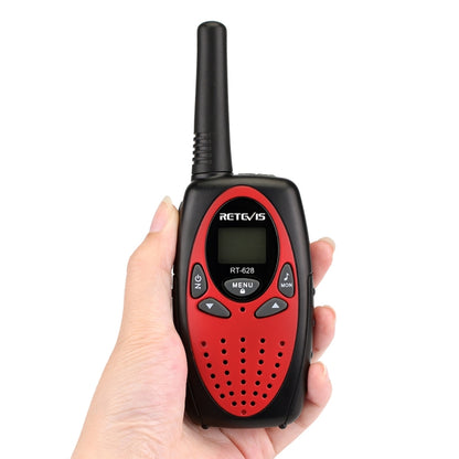 1 Pair RETEVIS RT628 0.5W EU Frequency 446MHz 8CHS Handheld Children Walkie Talkie(Red) - Children by RETEVIS | Online Shopping South Africa | PMC Jewellery | Buy Now Pay Later Mobicred