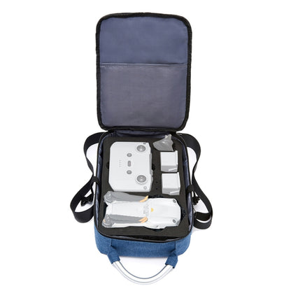 Shockproof Waterproof Single Shoulder Storage Travel Carrying Cover Case Box for DJI Air 2S(Blue+Black Liner) - Backpacks & Bags by PMC Jewellery | Online Shopping South Africa | PMC Jewellery | Buy Now Pay Later Mobicred