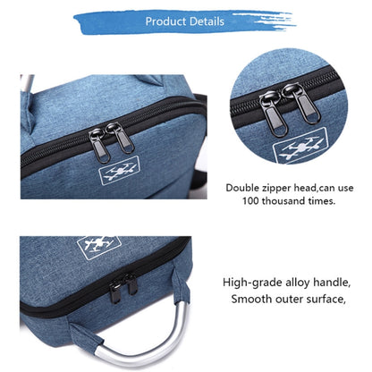 Shockproof Waterproof Single Shoulder Storage Travel Carrying Cover Case Box for DJI Air 2S(Blue+Black Liner) - Carry Cases & Bags by PMC Jewellery | Online Shopping South Africa | PMC Jewellery | Buy Now Pay Later Mobicred