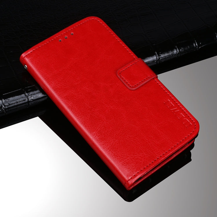 For Ulefone Armor 10 5G idewei Crazy Horse Texture Horizontal Flip Leather Case with Holder & Card Slots & Wallet(Red) - More Brand by idewei | Online Shopping South Africa | PMC Jewellery | Buy Now Pay Later Mobicred