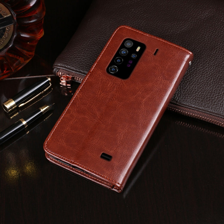 For Ulefone Armor 11 5G idewei Crazy Horse Texture Horizontal Flip Leather Case with Holder & Card Slots & Wallet(Sky Blue) - Ulefone Cases by idewei | Online Shopping South Africa | PMC Jewellery | Buy Now Pay Later Mobicred