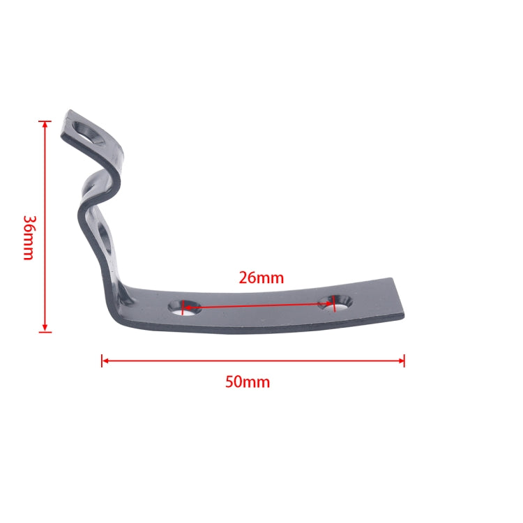 A5158 1 Pair Car Glove Box Hinge Bracket Repair Kit 8E2857131 for Audi - Hand Tool Sets by PMC TechLife | Online Shopping South Africa | PMC TechLife | Buy Now Pay Later Mobicred