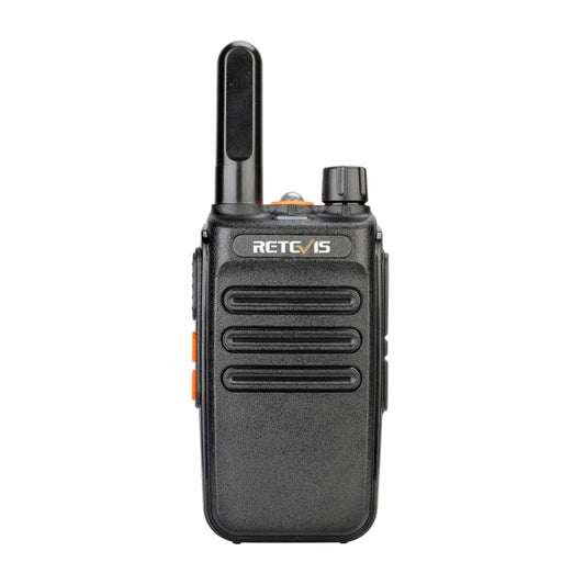 1 Pair RETEVIS RB35 2W US Frequency 462.5500-462.7250MHz 16CHS FRS License-free Two Way Radio Handheld Walkie Talkie(Black) - Handheld Walkie Talkie by RETEVIS | Online Shopping South Africa | PMC Jewellery | Buy Now Pay Later Mobicred