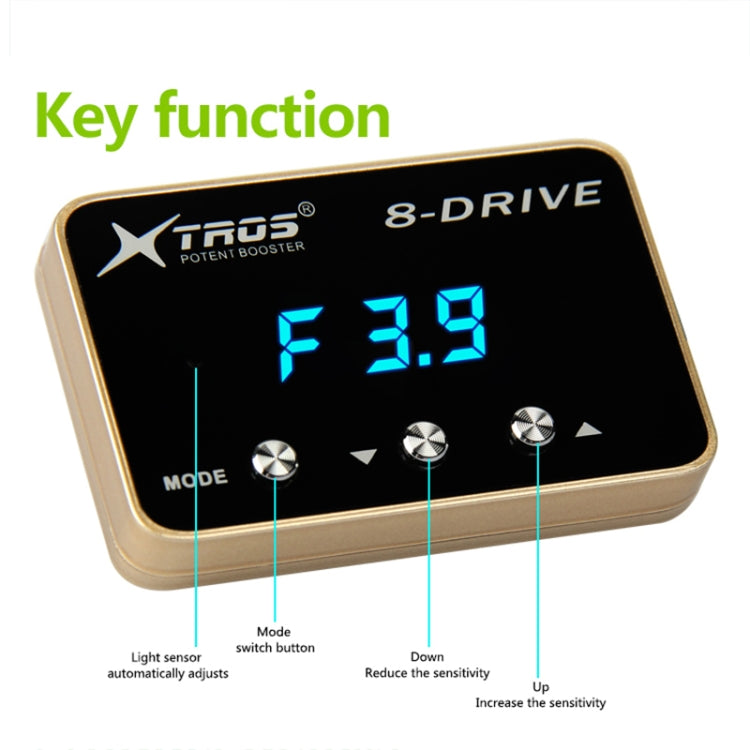 For Toyota Yaris 2006- TROS 8-Drive Potent Booster Electronic Throttle Controller Speed Booster - Car Modification by TROS | Online Shopping South Africa | PMC Jewellery