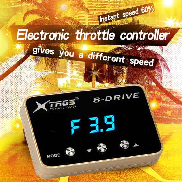 For Ford Everest 2015-2020 TROS 8-Drive Potent Booster Electronic Throttle Controller Speed Booster - Car Modification by TROS | Online Shopping South Africa | PMC Jewellery | Buy Now Pay Later Mobicred