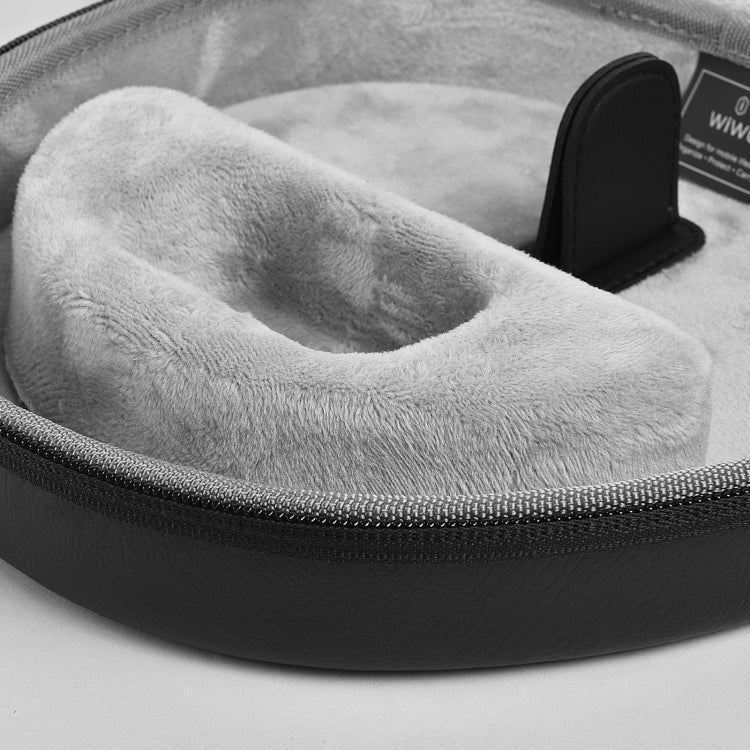 WIWU Ultra-thin Smart Headset Bag Storage Box for AirPods Max(Grey) - For AirPods Max by WIWU | Online Shopping South Africa | PMC Jewellery | Buy Now Pay Later Mobicred