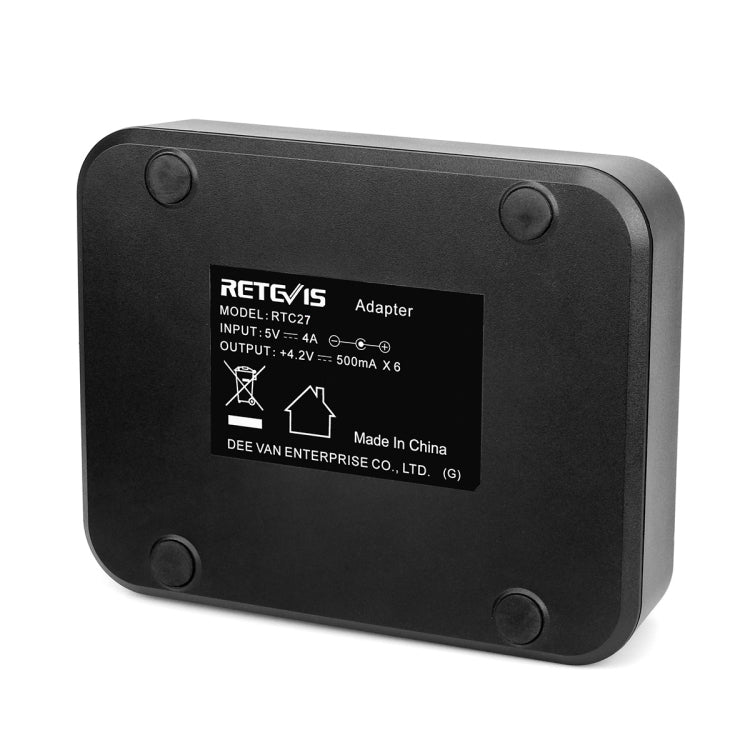 RETEVIS RTC27 Multi-function Six-Way Walkie Talkie Charger for Retevis RT27, US Plug - free shipping - PMC Jewellery - Order now!