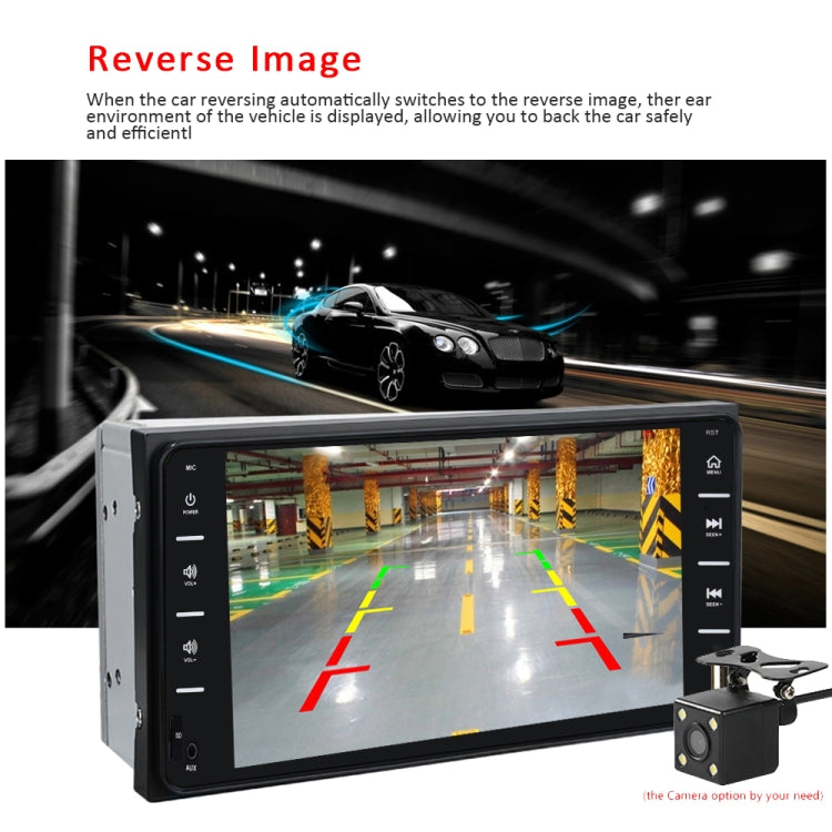 Q3160 7 inch Car Touch Capacitive Screen MP5 Player Support FM / TF / Mirror Link for Toyota Corolla - Car MP3 & MP4 & MP5 by PMC Jewellery | Online Shopping South Africa | PMC Jewellery | Buy Now Pay Later Mobicred