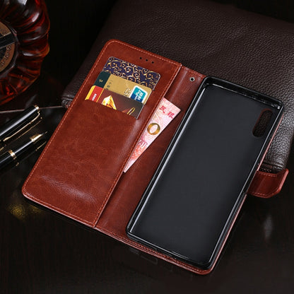 For Wiko Y51 idewei Crazy Horse Texture Horizontal Flip Leather Case with Holder & Card Slots & Wallet(Red) - Wiko by idewei | Online Shopping South Africa | PMC Jewellery | Buy Now Pay Later Mobicred