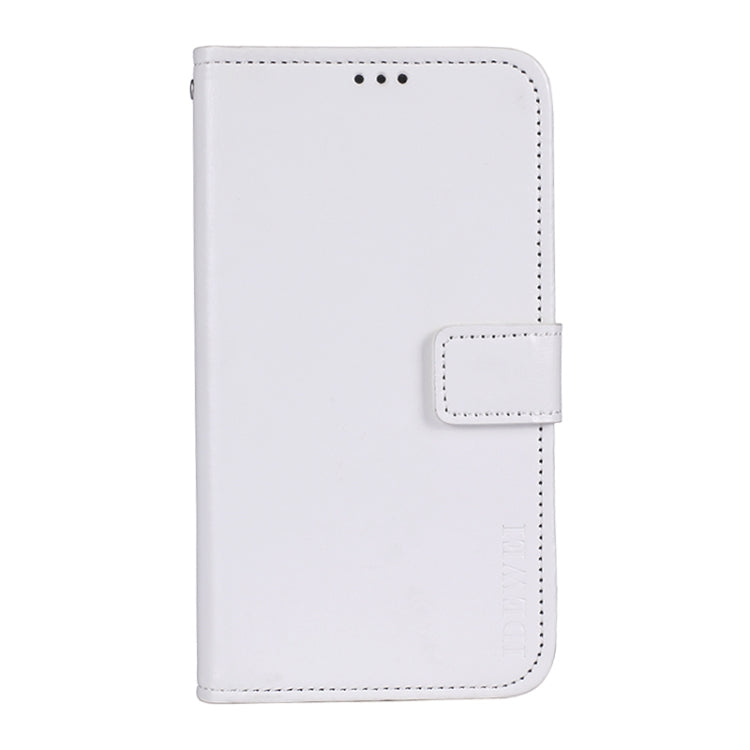 For Wiko Y51 idewei Crazy Horse Texture Horizontal Flip Leather Case with Holder & Card Slots & Wallet(White) - Wiko by idewei | Online Shopping South Africa | PMC Jewellery | Buy Now Pay Later Mobicred