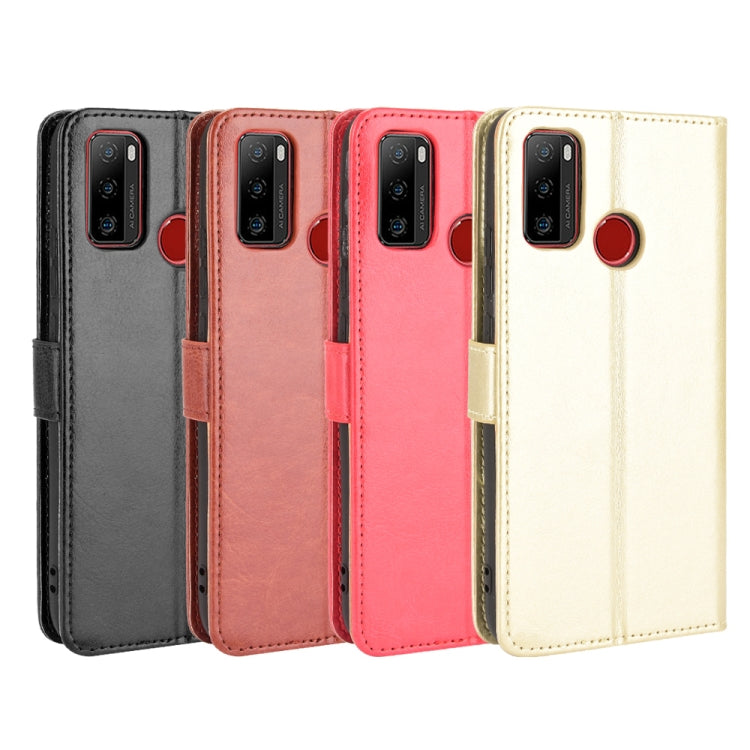 For Ulefone Note 10 Crazy Horse Texture Horizontal Flip Leather Case with Holder & Card Slots & Lanyard(Red) - Ulefone Cases by PMC Jewellery | Online Shopping South Africa | PMC Jewellery | Buy Now Pay Later Mobicred