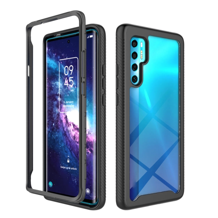 For TCL 20 Pro 5G Starry Sky Solid Color Series Shockproof PC + TPU Case(Black) - More Brand by PMC Jewellery | Online Shopping South Africa | PMC Jewellery