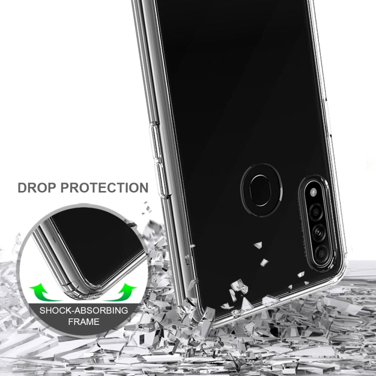 For OPPO A31 Shockproof Scratchproof TPU + Acrylic Protective Case(Transparent) - OPPO Cases by PMC Jewellery | Online Shopping South Africa | PMC Jewellery | Buy Now Pay Later Mobicred