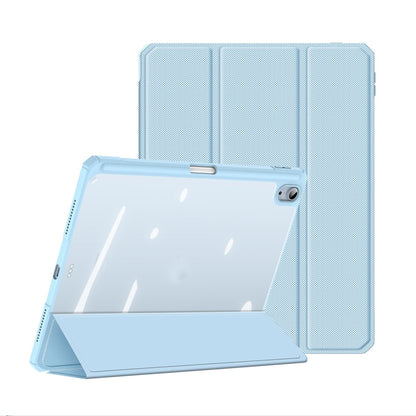 DUX DUCIS TOBY Series Shockproof PU Leather + PC + TPU Flip Smart Case For iPad Air 11 2024 / Air 2022 / 2020 10.9(Blue) - iPad Air (2022) / (2020) 10.9 Cases by DUX DUCIS | Online Shopping South Africa | PMC Jewellery | Buy Now Pay Later Mobicred