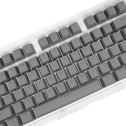 HXSJ P9 104 Keys PBT Color Mechanical Keyboard Keycaps(Grey) - Other by HXSJ | Online Shopping South Africa | PMC Jewellery | Buy Now Pay Later Mobicred