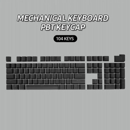 HXSJ P9 104 Keys PBT Color Mechanical Keyboard Keycaps(Light Blue) - Other by HXSJ | Online Shopping South Africa | PMC Jewellery | Buy Now Pay Later Mobicred