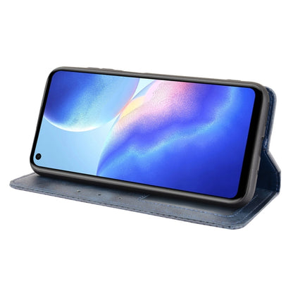 For Blackview A90 Magnetic Buckle Retro Crazy Horse Texture Horizontal Flip Leather Case with Holder & Card Slots & Photo Frame(Blue) - More Brand by PMC Jewellery | Online Shopping South Africa | PMC Jewellery | Buy Now Pay Later Mobicred