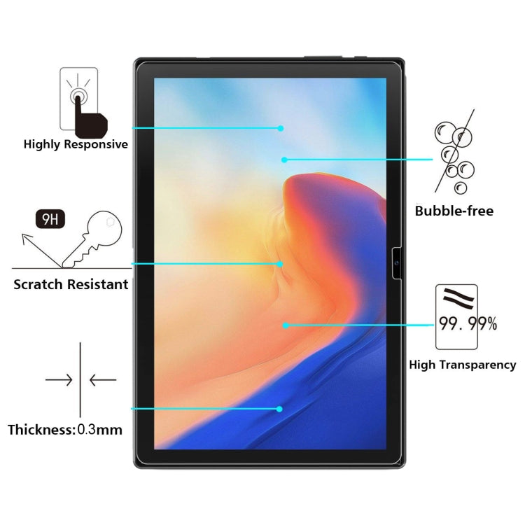 For Blackview Tab 8E 10 PCS 0.26mm 9H 2.5D Tempered Glass Film - Others by PMC TechLife | Online Shopping South Africa | PMC TechLife