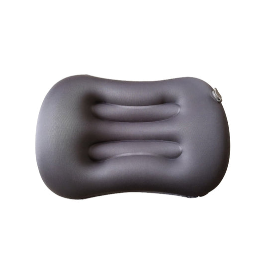 Outdoor Camping Trip Foldable Portable Inflatable Pillow Nap Waist Pillow, Specification:Inflate with Your Mouth(Dark Gray) - Camping Mats by PMC Jewellery | Online Shopping South Africa | PMC Jewellery | Buy Now Pay Later Mobicred