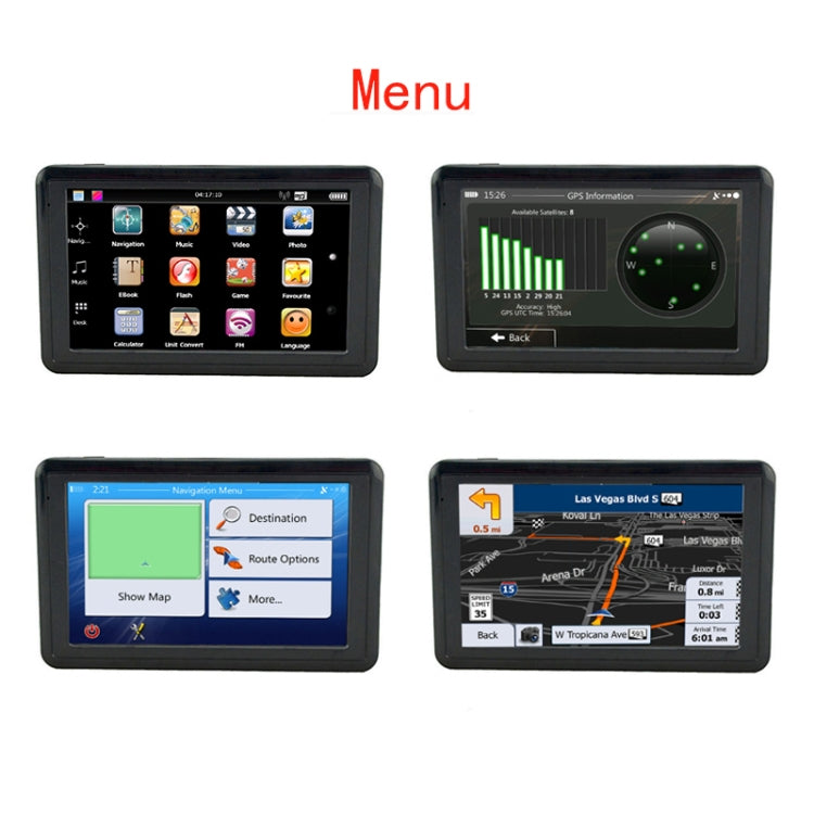 Q5 Car 5 inch HD TFT Touch Screen GPS Navigator Support TF Card / MP3 / FM Transmitter, Specification:Europe Map - Car Monitor by PMC TechLife | Online Shopping South Africa | PMC TechLife | Buy Now Pay Later Mobicred