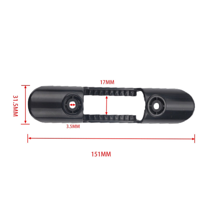 A5959 2 PCS Boat / Kayak Oar Plastic Fixing Buckle Paddle Clip Holder with Screws - Marine Accessories & Parts by PMC TechLife | Online Shopping South Africa | PMC TechLife | Buy Now Pay Later Mobicred