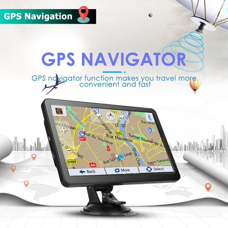 7 inch Car HD GPS Navigator 8G+128M Resistive Screen Support FM / TF Card, Specification:Europe Map - Car MP3 & MP4 & MP5 by PMC TechLife | Online Shopping South Africa | PMC TechLife | Buy Now Pay Later Mobicred