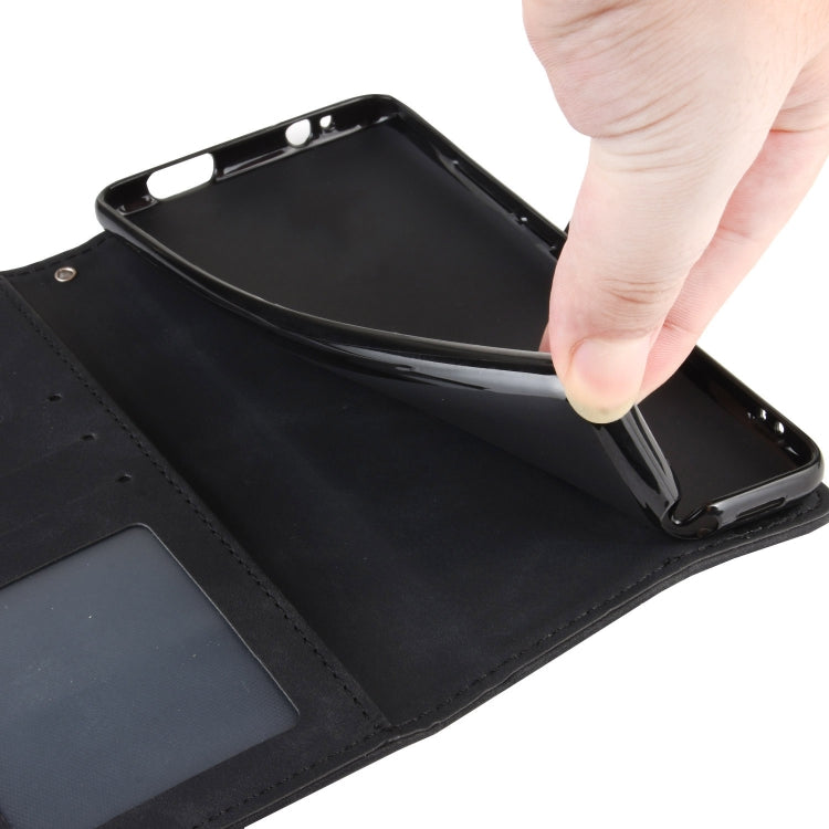For Blackview A100 Skin Feel Calf Pattern Horizontal Flip Leather Case with Holder & Card Slots & Photo Frame(Black) - More Brand by PMC TechLife | Online Shopping South Africa | PMC TechLife | Buy Now Pay Later Mobicred