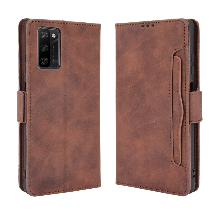 For Blackview A100 Skin Feel Calf Pattern Horizontal Flip Leather Case with Holder & Card Slots & Photo Frame(Brown) - More Brand by PMC TechLife | Online Shopping South Africa | PMC TechLife | Buy Now Pay Later Mobicred
