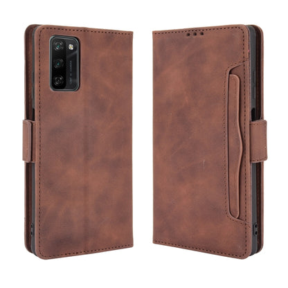 For Blackview A100 Skin Feel Calf Pattern Horizontal Flip Leather Case with Holder & Card Slots & Photo Frame(Brown) - More Brand by PMC Jewellery | Online Shopping South Africa | PMC Jewellery | Buy Now Pay Later Mobicred