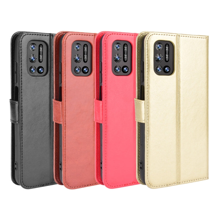 For Doogee N40 Pro Crazy Horse Texture Horizontal Flip Leather Case with Holder & Card Slots & Lanyard(Black) - More Brand by PMC TechLife | Online Shopping South Africa | PMC TechLife | Buy Now Pay Later Mobicred