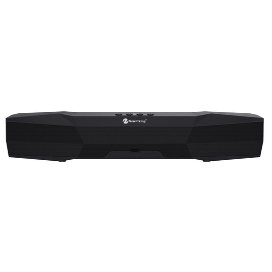 NewRixing NR-7011 Outdoor Portable Bluetooth Speaker with Phone Holder, Support Hands-free Call / TF Card / FM / U Disk(Black) - Desktop Speaker by NewRixing | Online Shopping South Africa | PMC Jewellery | Buy Now Pay Later Mobicred