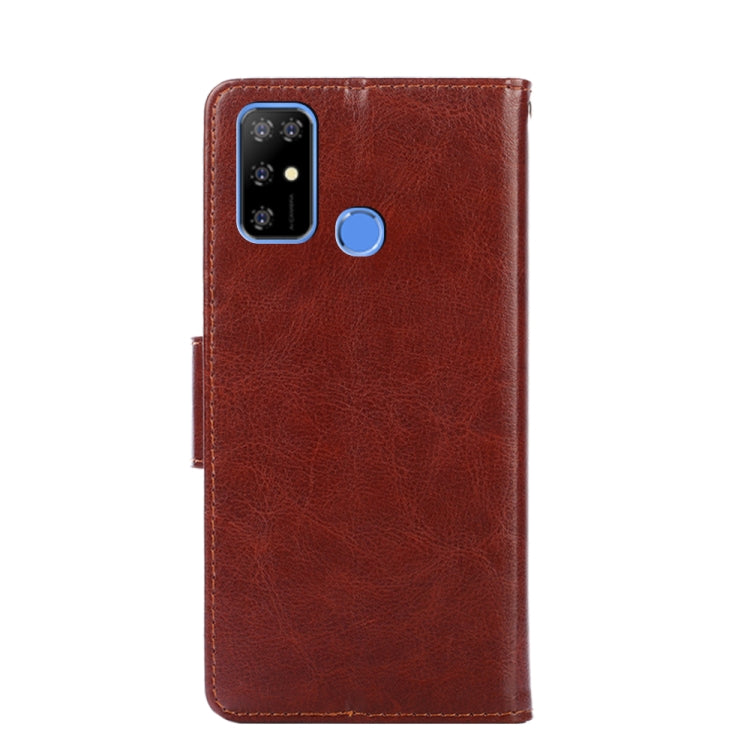 For Doogee X96 Pro Crystal Texture Horizontal Flip Leather Case with Holder & Card Slots & Wallet(Brown) - More Brand by PMC Jewellery | Online Shopping South Africa | PMC Jewellery | Buy Now Pay Later Mobicred