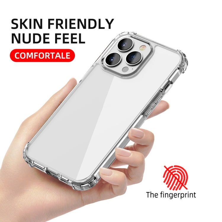 For iPhone 13 Pro Max iPAKY Crystal Clear Series Transparent Shockproof TPU + PC Protective Case - iPhone 13 Pro Max Cases by iPAKY | Online Shopping South Africa | PMC TechLife