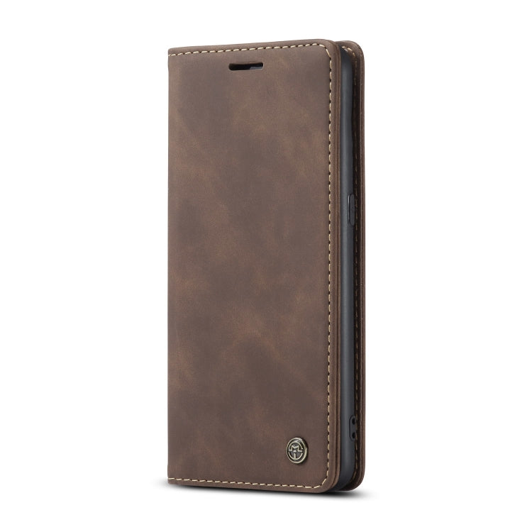 For Galaxy A10s CaseMe-013 Multifunctional Horizontal Flip Leather Case with Card Slot & Holder & Wallet(Coffee) - Galaxy Phone Cases by CaseMe | Online Shopping South Africa | PMC Jewellery | Buy Now Pay Later Mobicred