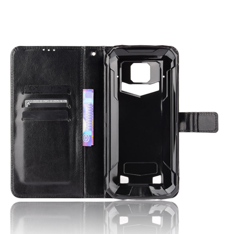 For Doogee S88 Plus / S88 Pro Crazy Horse Texture Horizontal Flip Leather Case with Holder & Card Slots & Lanyard(Black) - More Brand by PMC Jewellery | Online Shopping South Africa | PMC Jewellery | Buy Now Pay Later Mobicred