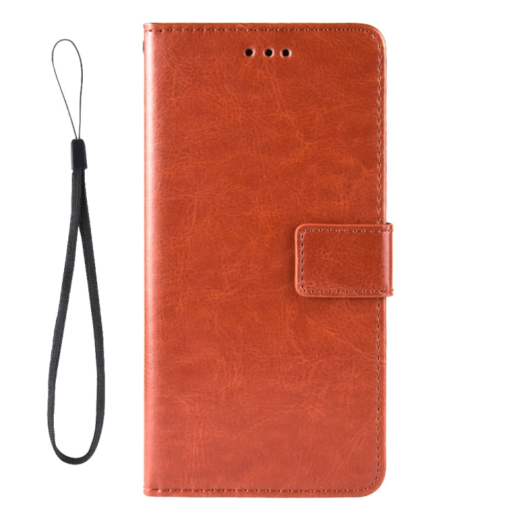 For Blackview Oscal C20 Crazy Horse Texture Horizontal Flip Leather Case with Holder & Card Slots & Lanyard(Brown) - More Brand by PMC Jewellery | Online Shopping South Africa | PMC Jewellery | Buy Now Pay Later Mobicred