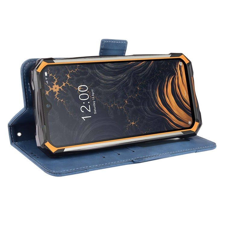 For Doogee S88 Plus / S88 Pro Skin Feel Calf Pattern Horizontal Flip Leather Case with Holder & Card Slots & Photo Frame(Blue) - More Brand by PMC TechLife | Online Shopping South Africa | PMC TechLife | Buy Now Pay Later Mobicred