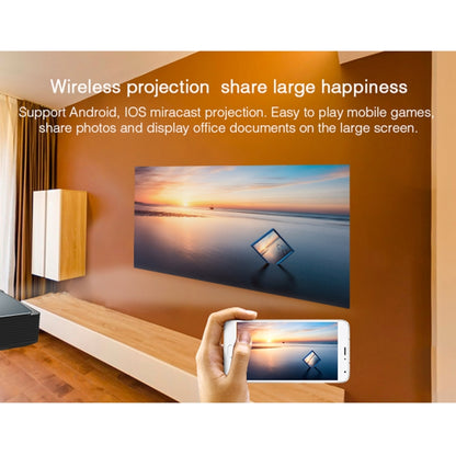 YG670 1920x1080 3000 Lumens Portable Home Theater LED HD Digital Projector, Android Version(Black) - LED Projector by PMC Jewellery | Online Shopping South Africa | PMC Jewellery | Buy Now Pay Later Mobicred