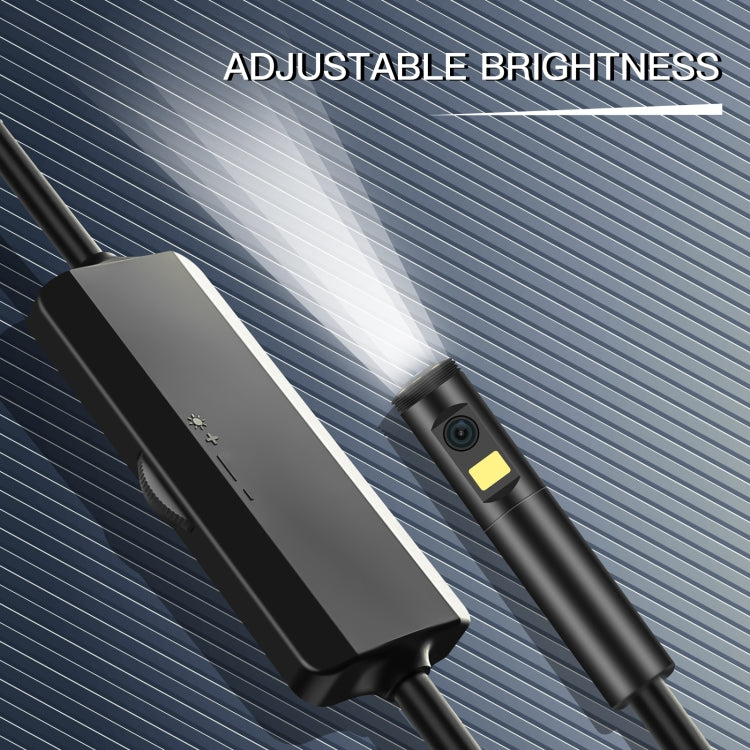 AN100 3 in 1 IP68 Waterproof USB-C / Type-C + Micro USB + USB Dual Cameras Industrial Digital Endoscope with 9 LEDs, Support Android System, Lens Diameter: 8mm, Length:3.5m Hard Cable -  by PMC TechLife | Online Shopping South Africa | PMC TechLife | Buy Now Pay Later Mobicred