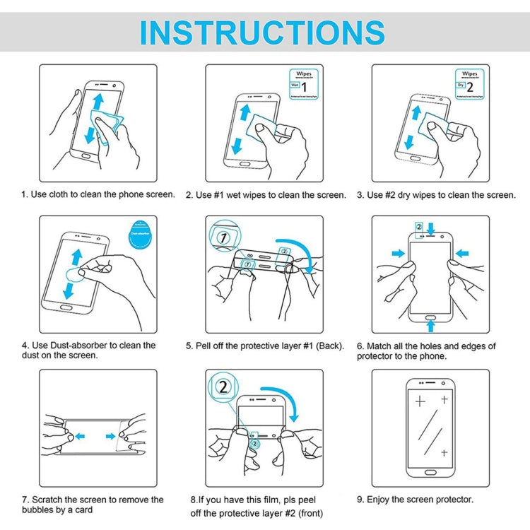 25pcs 9H 2.5D Explosion-proof Tempered Tablet Glass Film For Samsung Galaxy Tab A8 / X200 / X205 / Galaxy Tab A8 10.5 2021 / Chiwei HiPad X Pro 10.5 / Blackview Tab 15 / 15 Pro / HOTWAV Tab R5 / Tab R6 Pro - For Samsung Tab by PMC Jewellery | Online Shopping South Africa | PMC Jewellery