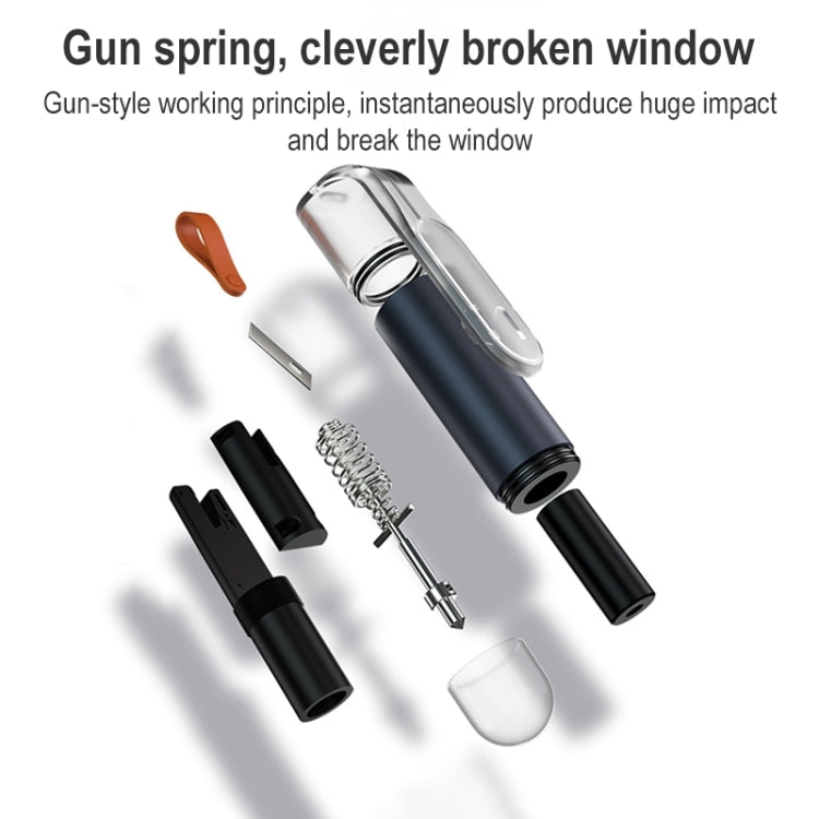 Multifunctional Vehicle Mounted Safety Hammer Car Window Breaker(Red) - Emergency Hammer by PMC TechLife | Online Shopping South Africa | PMC TechLife | Buy Now Pay Later Mobicred
